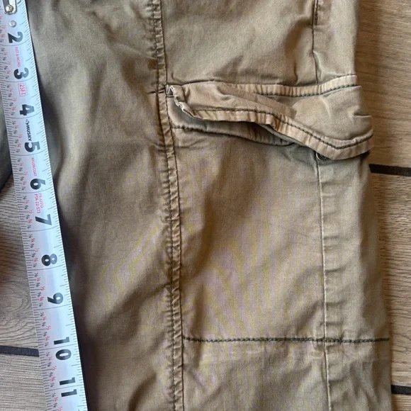 Sanctuary Standard Surplus Cargo Joggers Olive Green Size 29 Vintage Utility - Picture 5 of 9